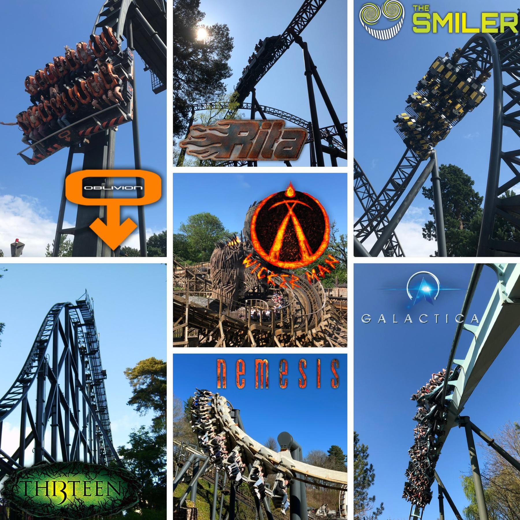 2 Tickets to Alton Towers