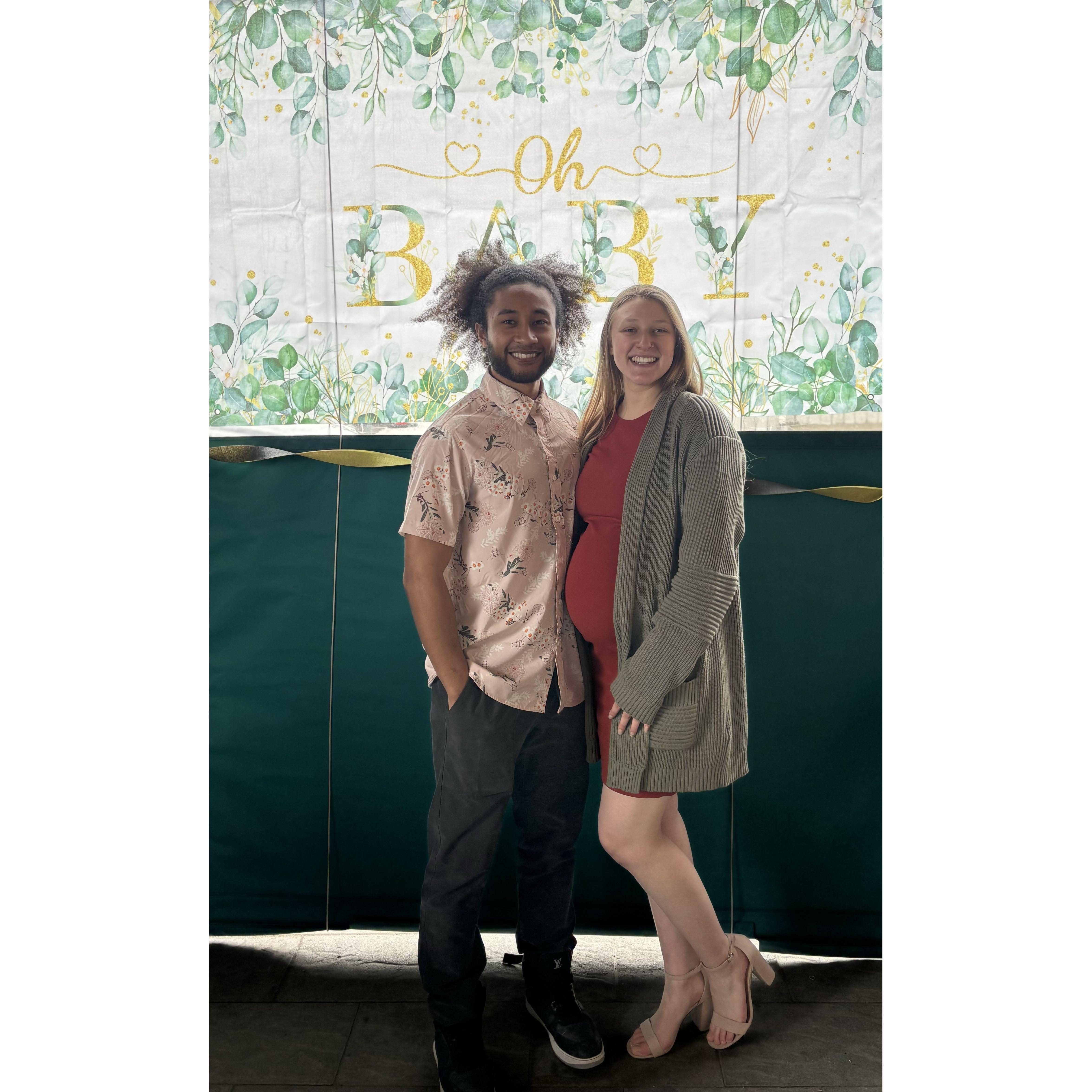 The day of our baby shower where we got to celebrate Kinoa with our closest friends. 3/9/24