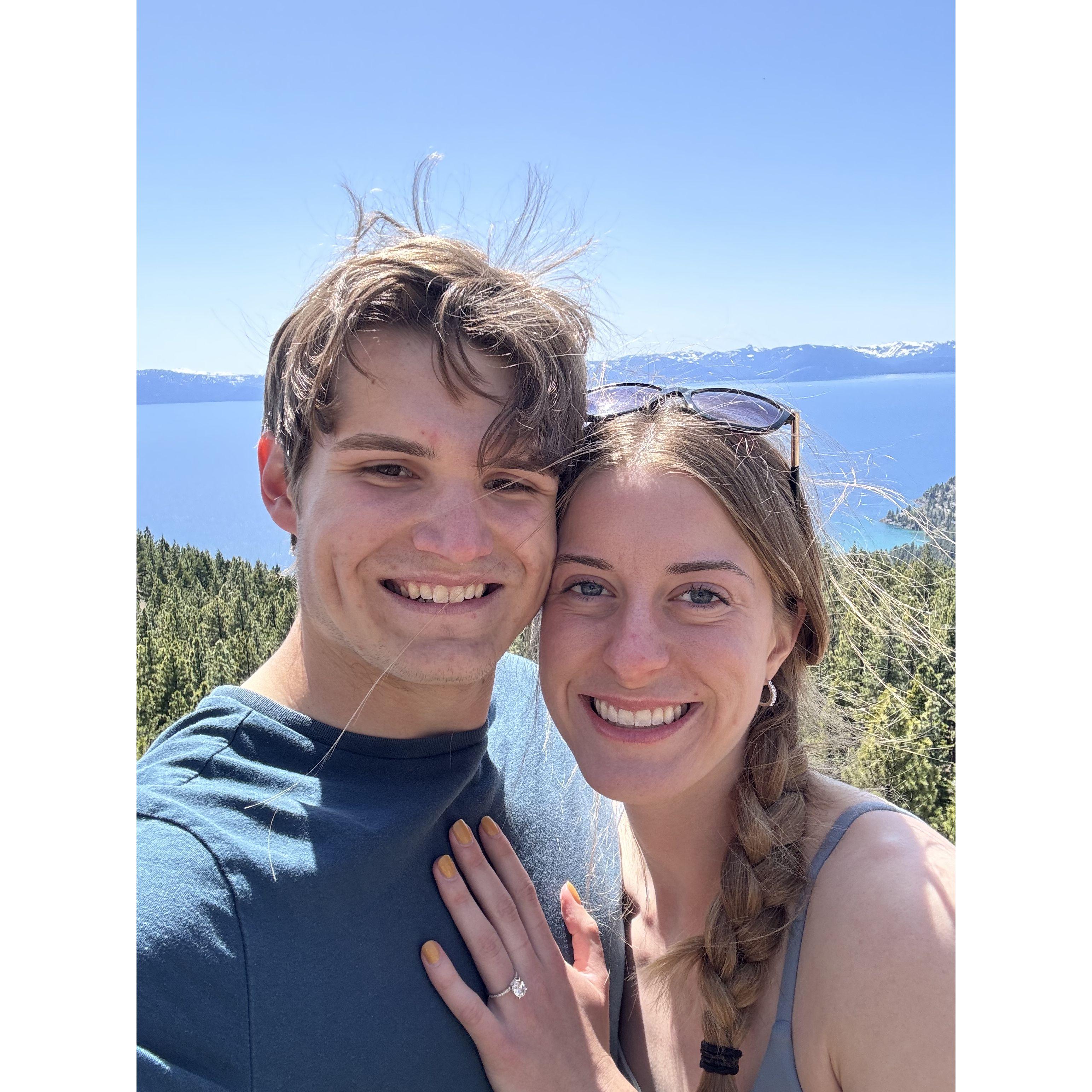 May 2024 - Noah popped the question!