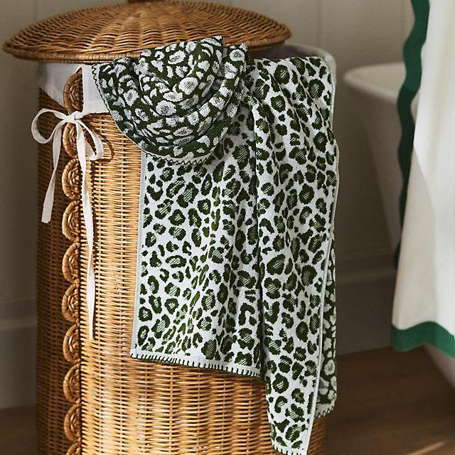 Lola Leopard Bath Towel Collection