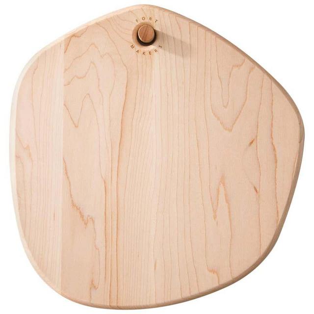 Maple Ellipse Pebble Cutting Board