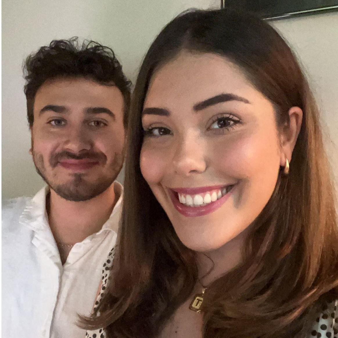 Pre-dinner selfie before our first Michelin Star experience at State Bird Provisions in San Francisco, California for Lauren's 22nd birthday - Fall 2023