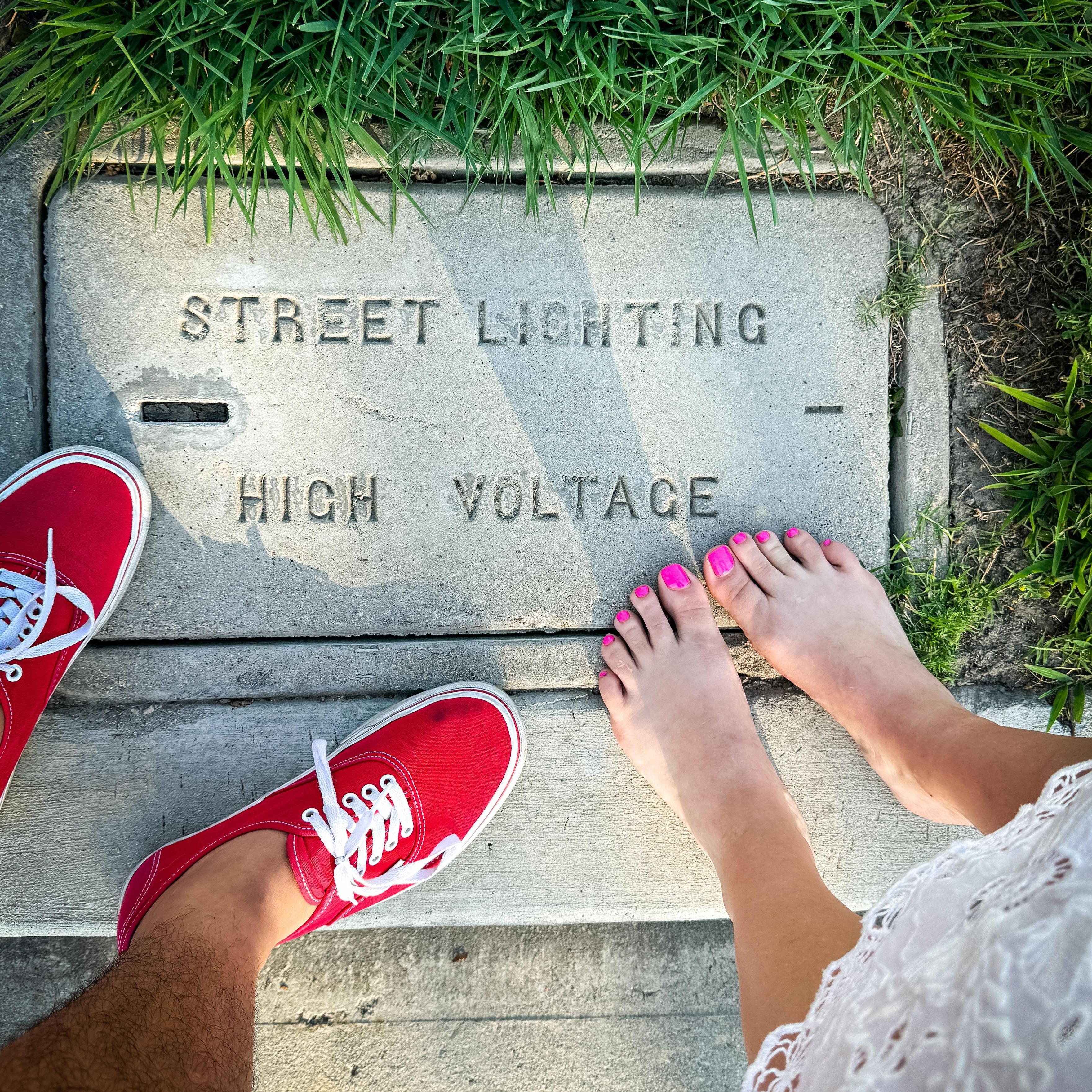 The spot where Rick proposed and where we had our first kiss