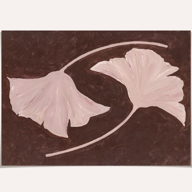 Flowery Duet - fine art print 100x140 cm