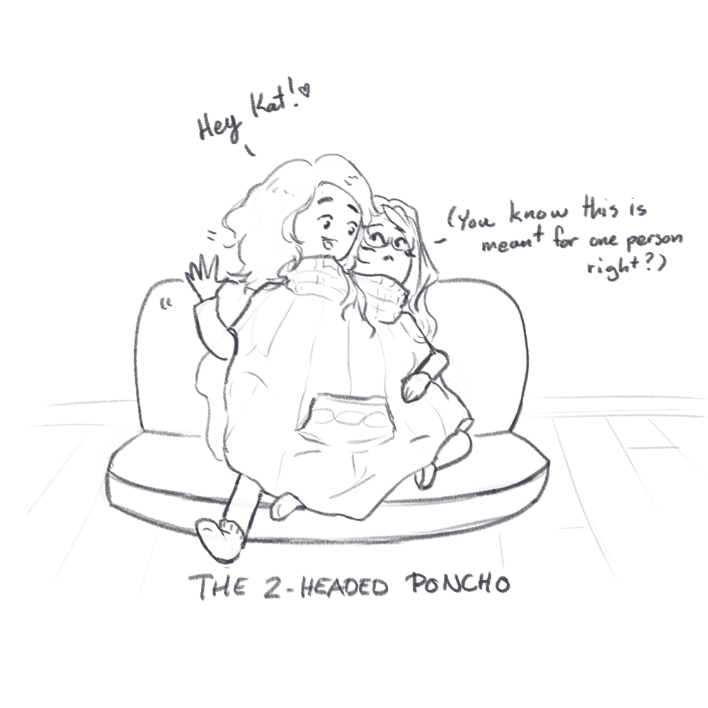 A cute drawing I made for Edward / Un dessin fait pour Edward.