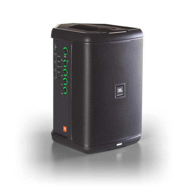 JBL Professional EON ONE Compact Ultra-Portable Battery Powered Wireless PA Speaker System with Bluetooth, Professional 4-Channel Mixer, and Lexicon Effects. Black
