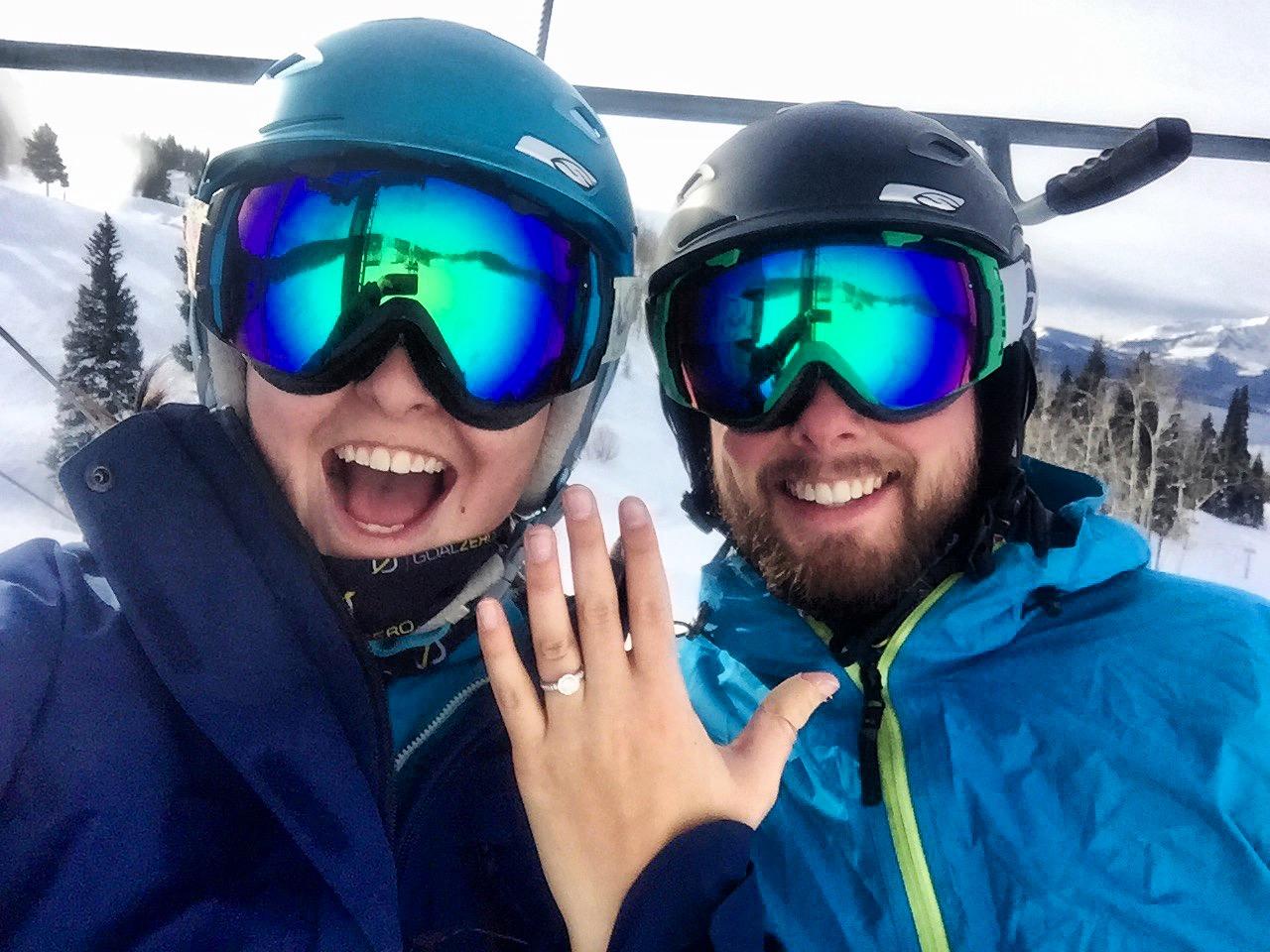Tearing up Crested Butte post proposal!