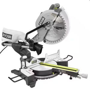 15 Amp 12 in. Corded Sliding Compound Miter Saw with LED Cutline Indicator