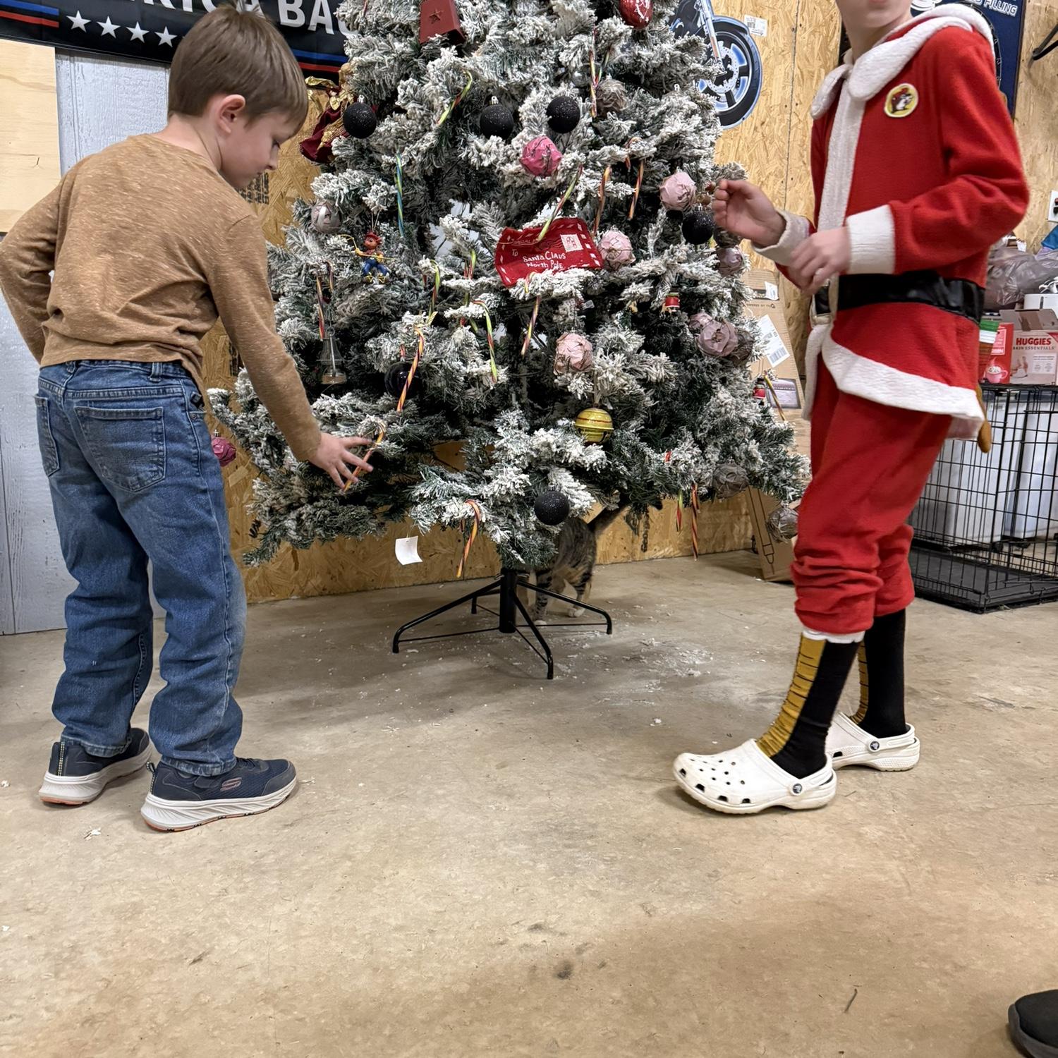 Christmas with the boys