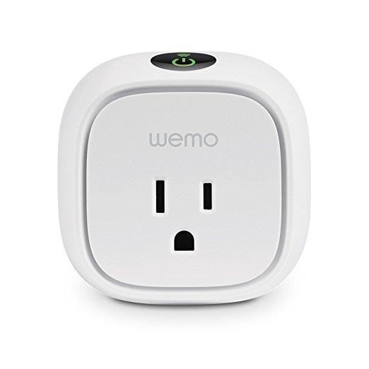 AMAZON - Wemo Insight Smart Plug, Wi-Fi Enabled, Control Your Lights, Appliances and Manage Energy Costs From Your Phone, Works with Amazon Alexa