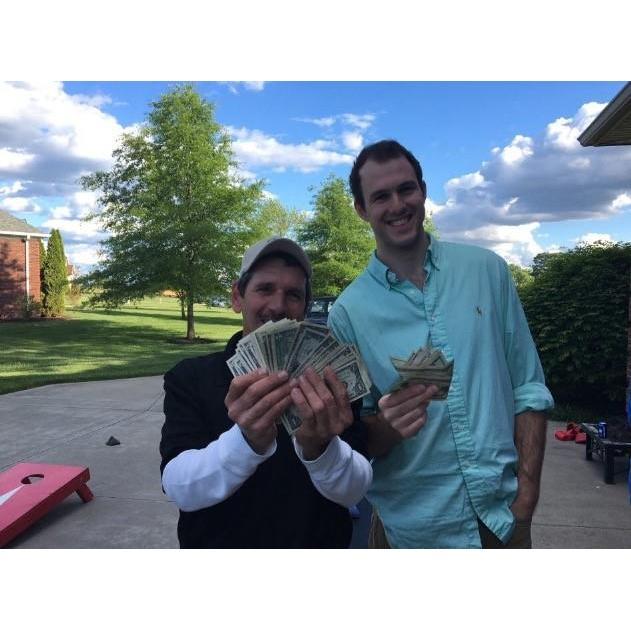 Derby cornhole champions!