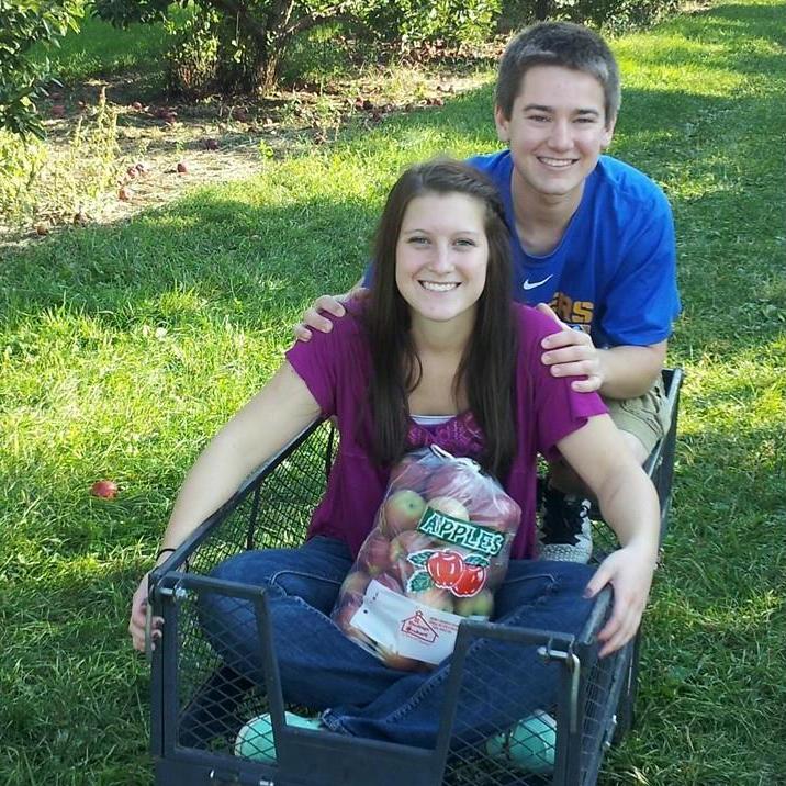 Apple picking - Fall 2013