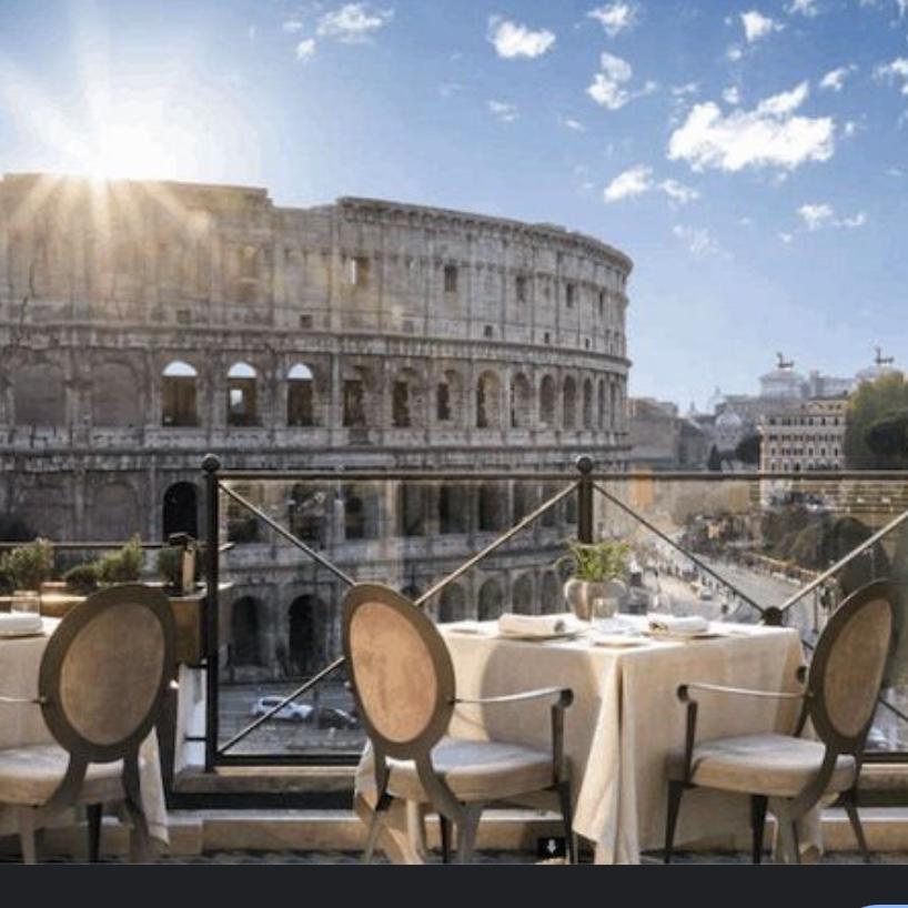 Dinner with a View in Rome