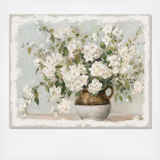 Large Flower Canvas Art