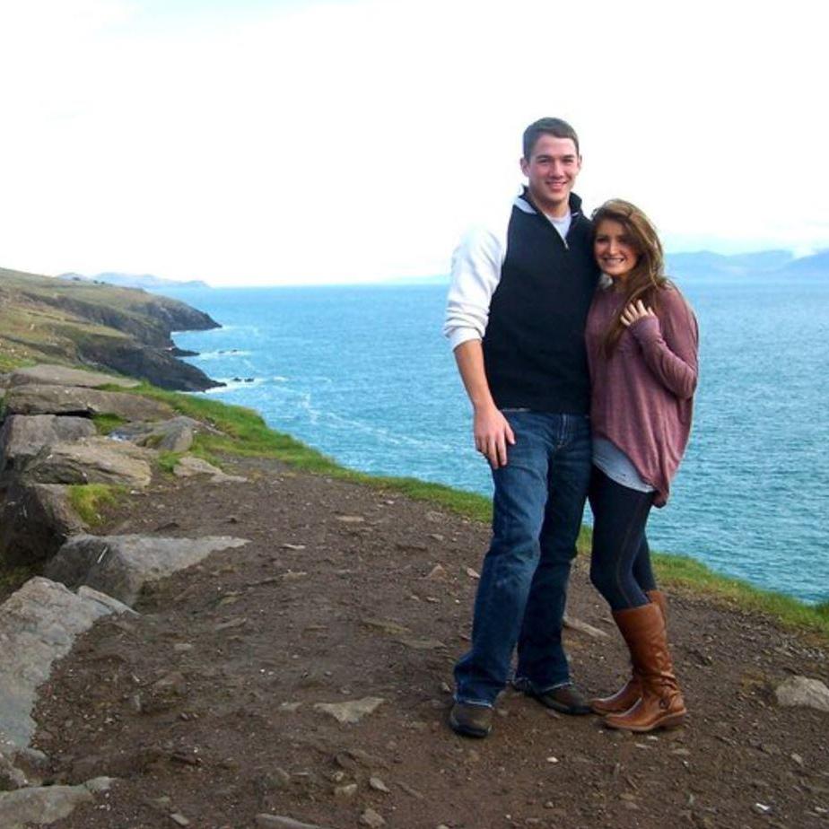 Trip to Ireland when Natalie was studying abroad