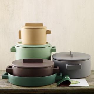 Terra.Cotto Muted Dutch Oven/Casserole with Lid