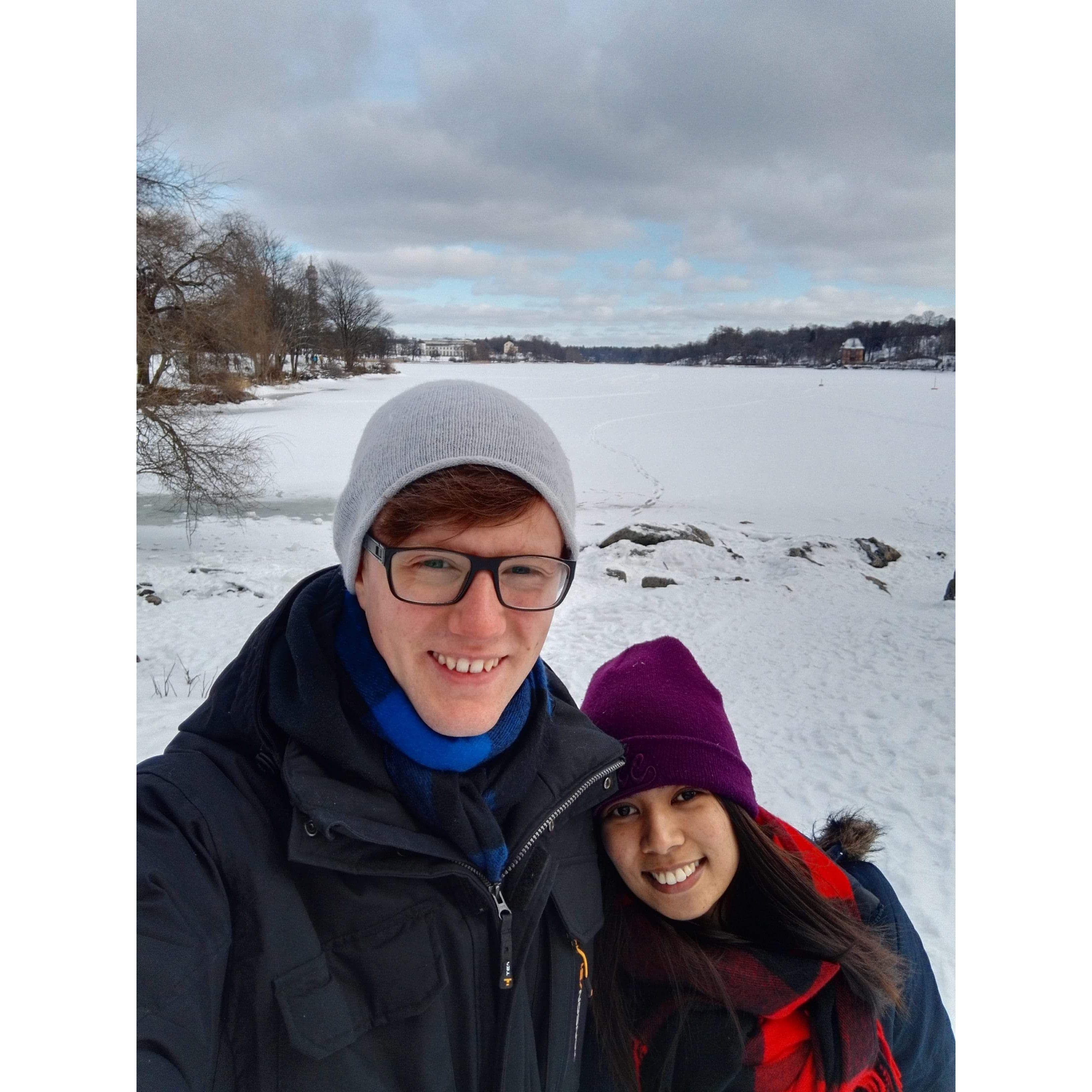 Peter besøger Cheska: Stockholm, Sverige 02-2018