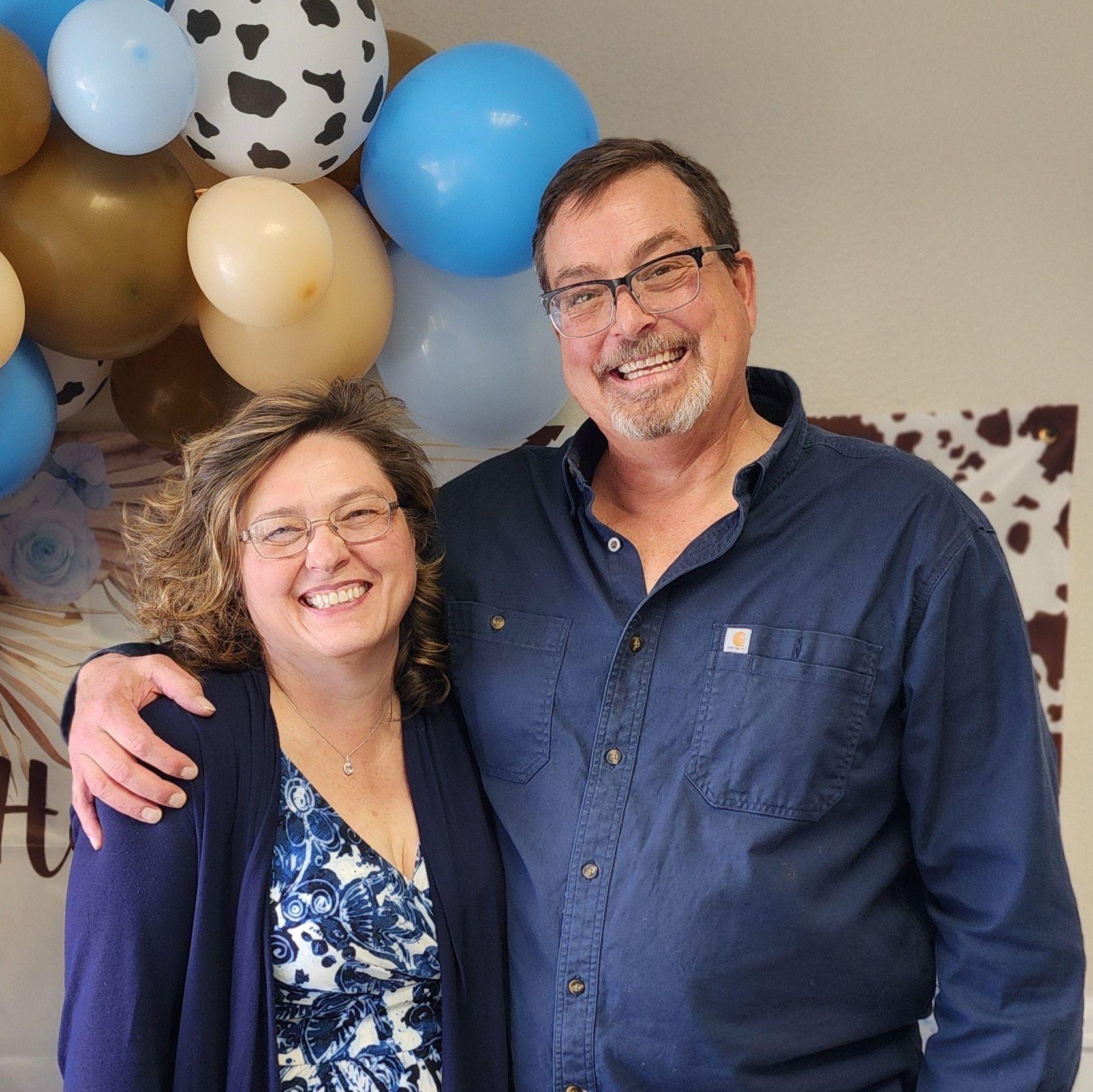 Smile big for a baby shower!