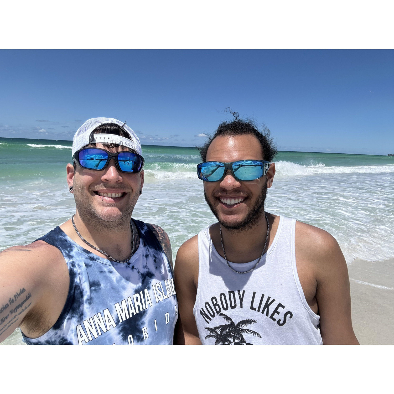 Anna Maria Island. Our first trip to Florida together.