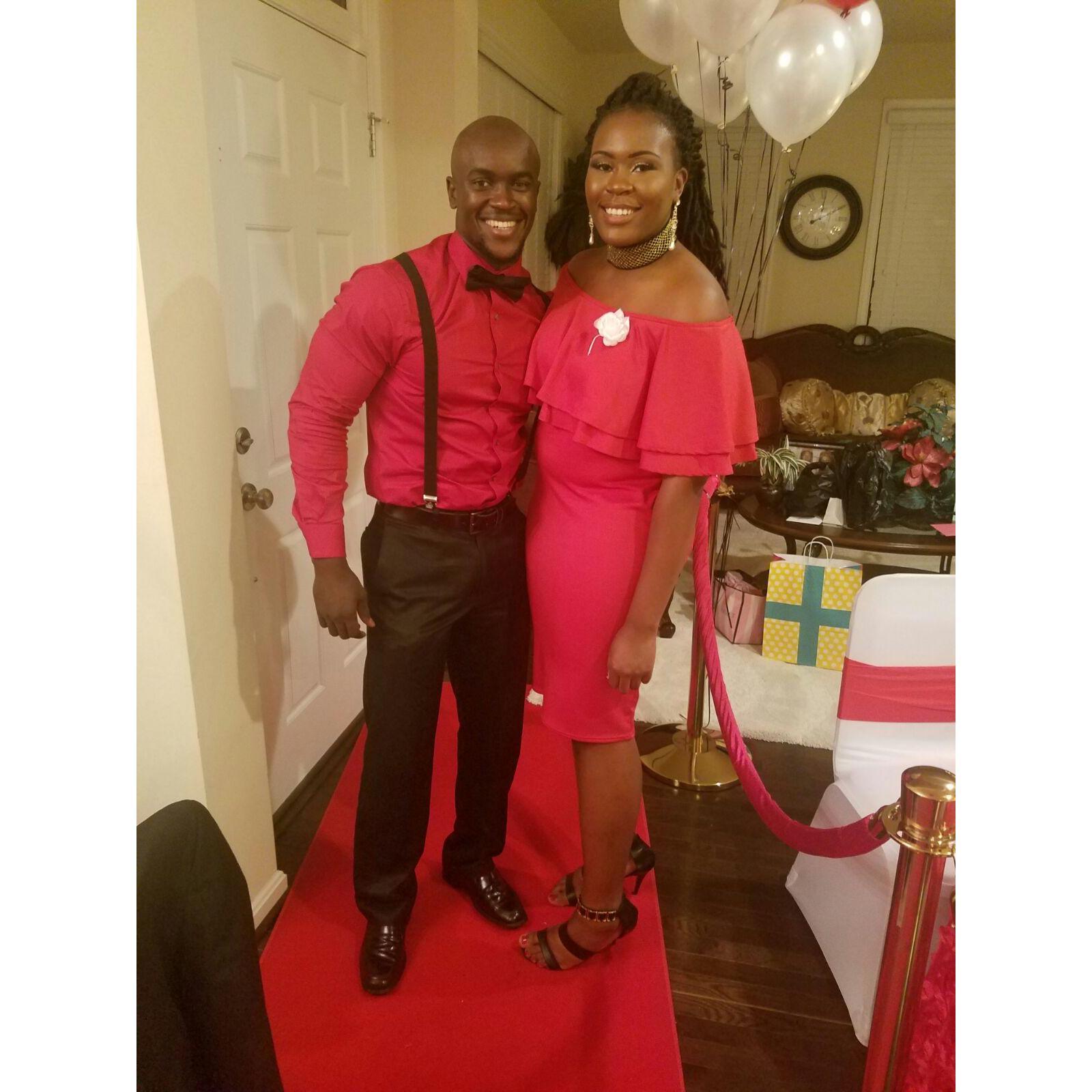 @Abena's birthday party.