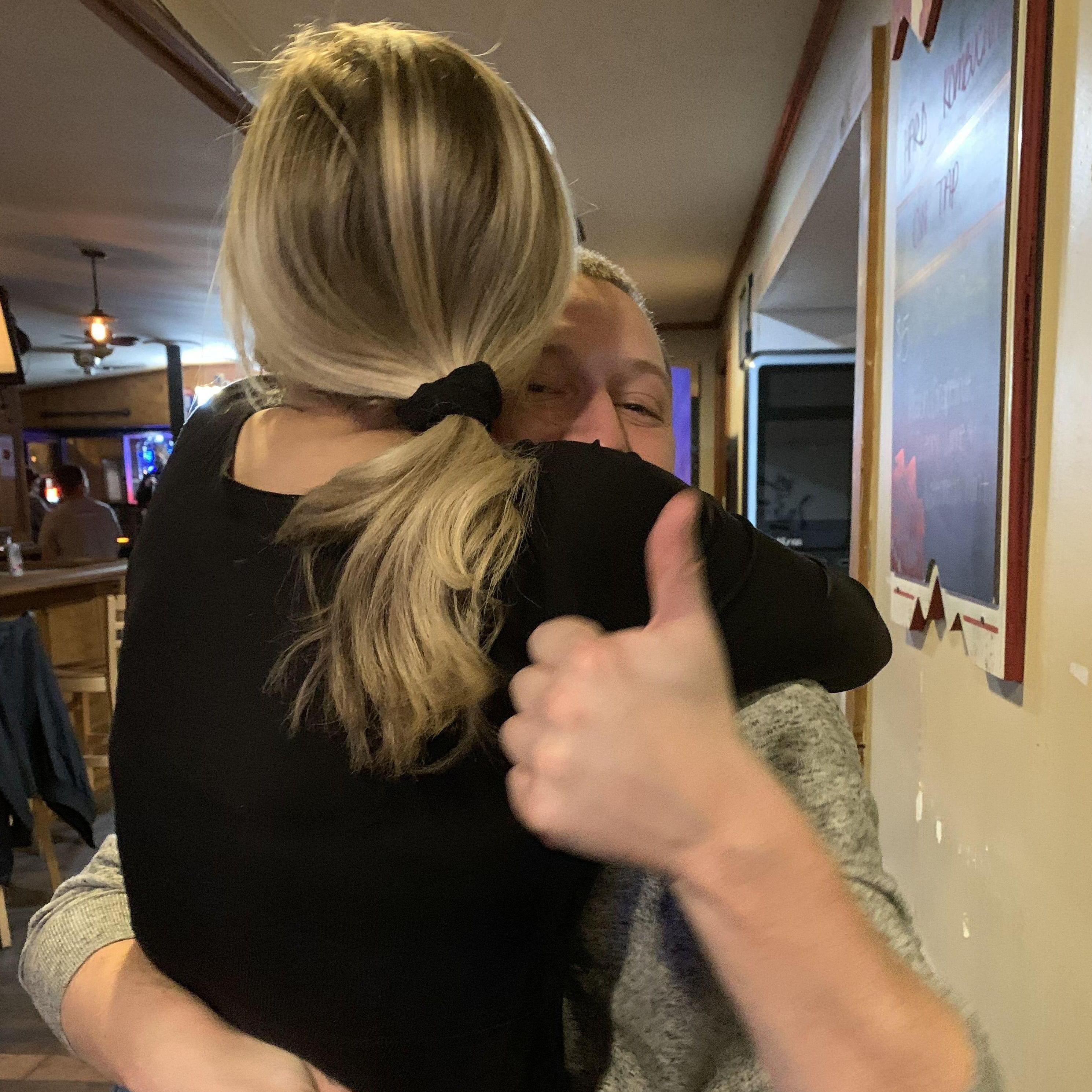 This picture was taken right after Jeff asked Casey to be his girlfriend. Thanks to Niki for capturing the moment!