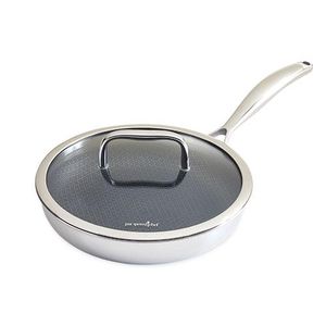 10" Stainless Steel Nonstick Skillet