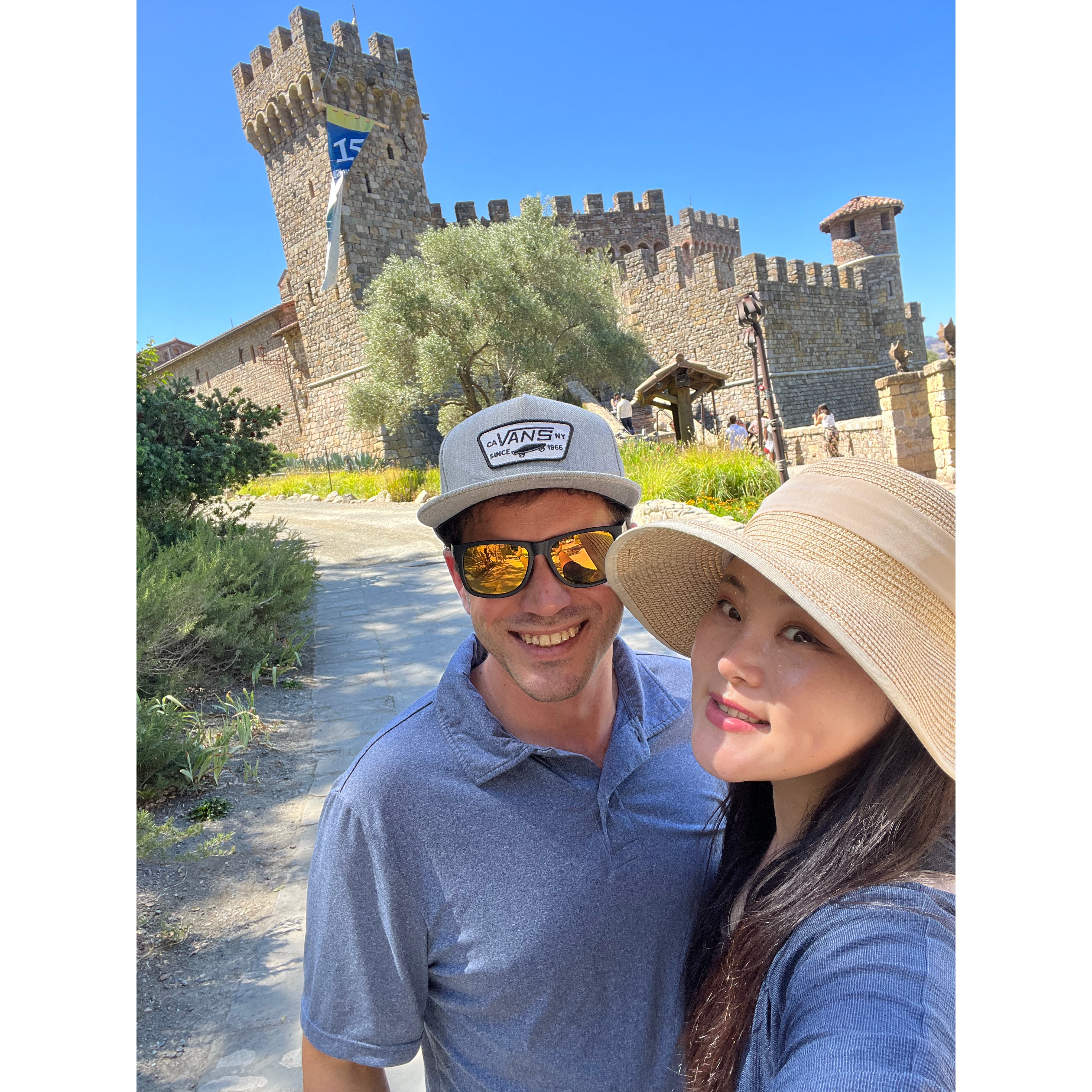 Right before he proposed! 