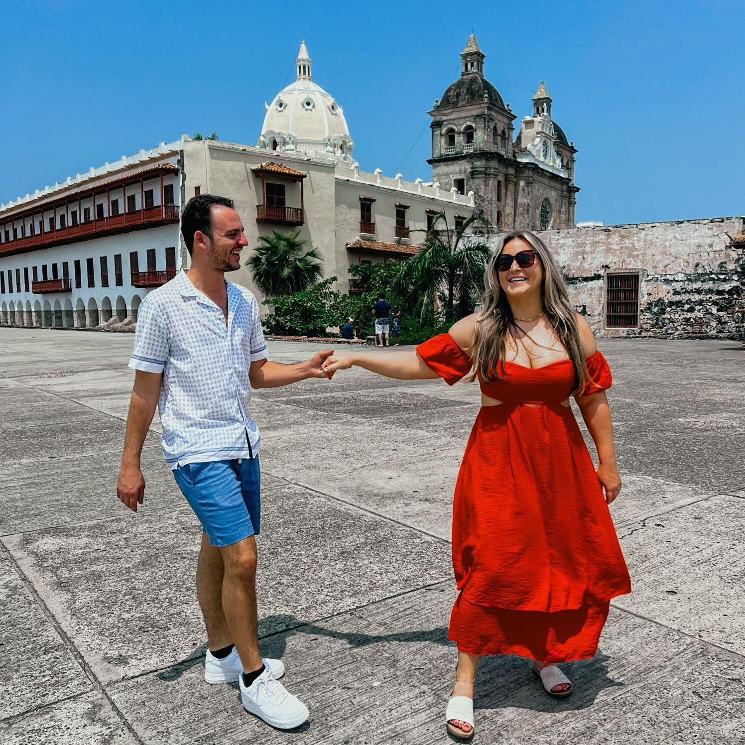 3.6.2023. Colombia. Emily's first trip to Colombia, dancing in Cartagena