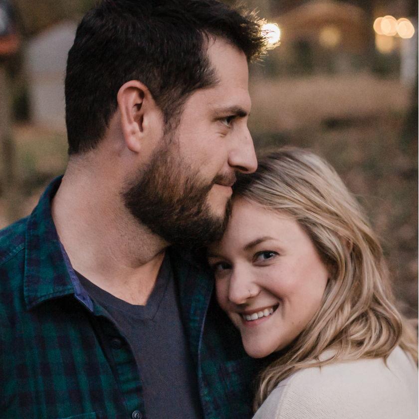 Hayley's sister took a few pictures of us the day after we got engaged!