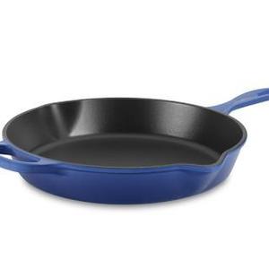 Le Creuset Signature Deep Skillet, 12", Lapis