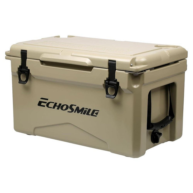 EchoSmile 25/30/35/40/60/75 Quart Rotomolded Cooler, Built to Stand up to The Rigors of The Journey