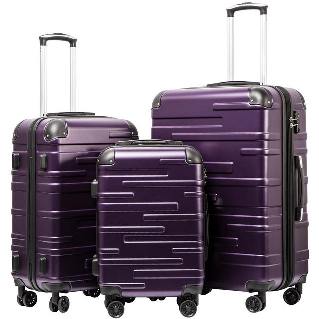 Coolife Luggage Expandable