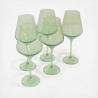 Estelle Stemware Wine Glass, Set of 6