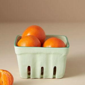 Linnea Stoneware Fruit Basket