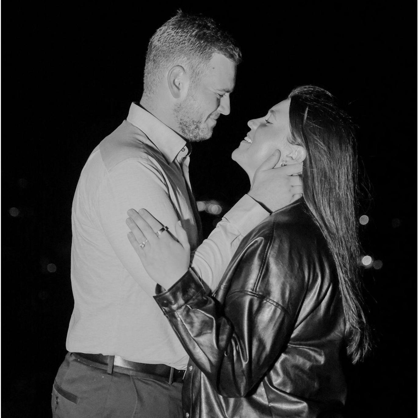 The night we got engaged