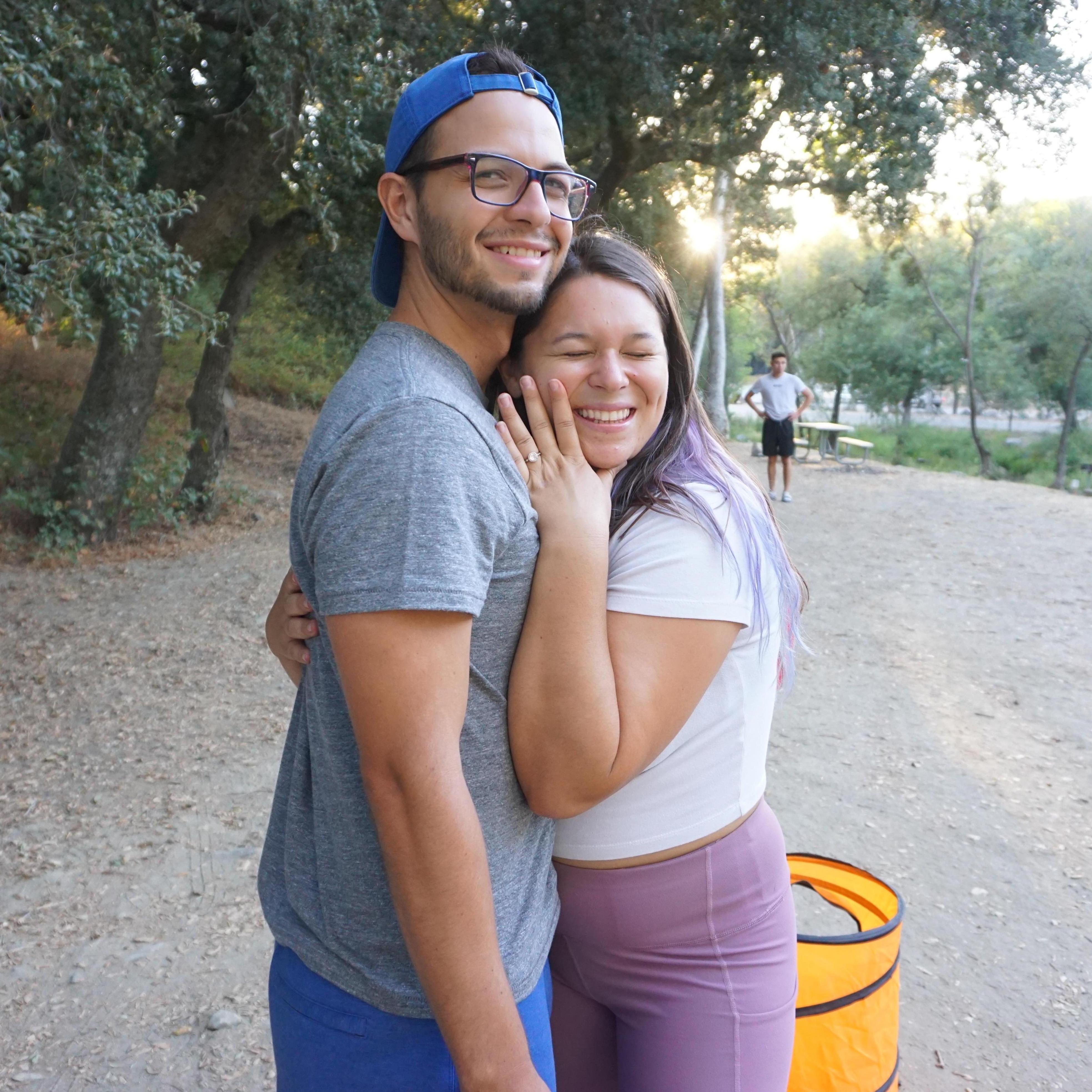 Being engaged makes us smile :)