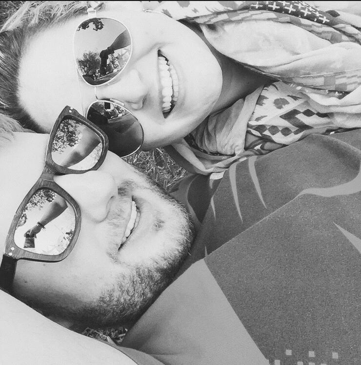 Our first photo together 2016