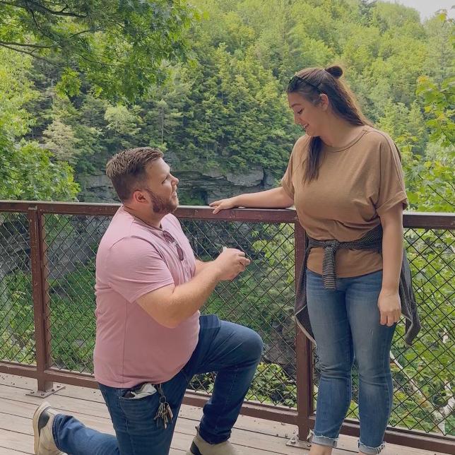 Thank you to my brother John & sister-in-law Kristen for helping to plan & capture pictures of the day we got engaged!