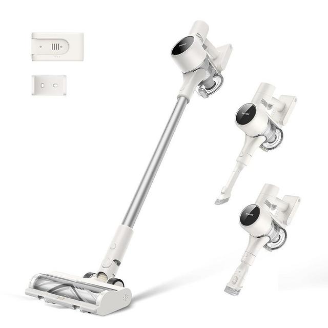 DREAME R10 Pure Cordless Vacuum Cleaner, Stick Vacuum Cleaner for Home, 120AW Powerful Suction, Anti-Tangle, LED Headlights, Up to 60 Mins Runtime, Lightweight for Carpet, Hard Floor, Pet Hair