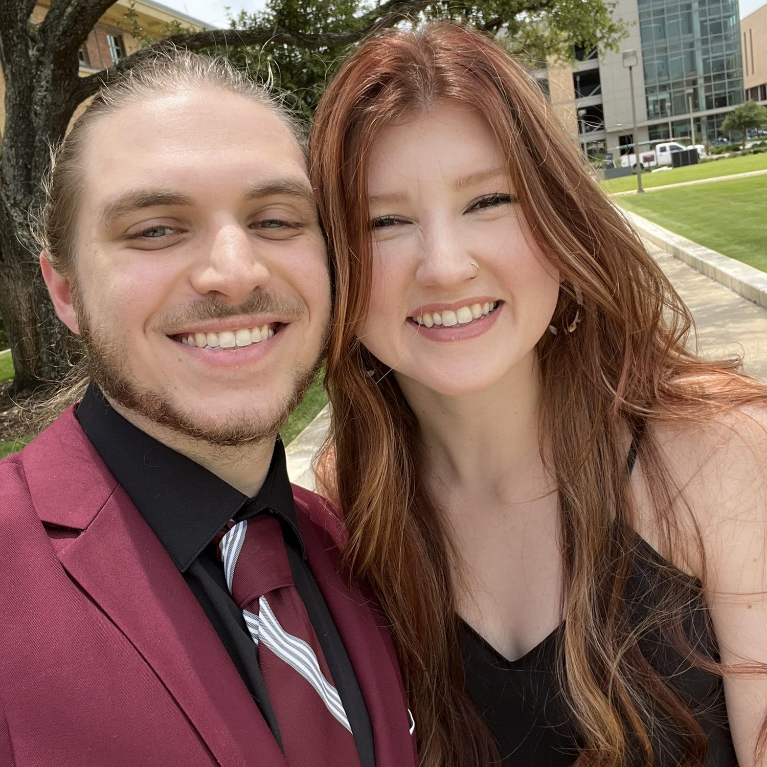 Robert’s second graduation with his Bachelor of Nursing at Texas A&M University, May 2022