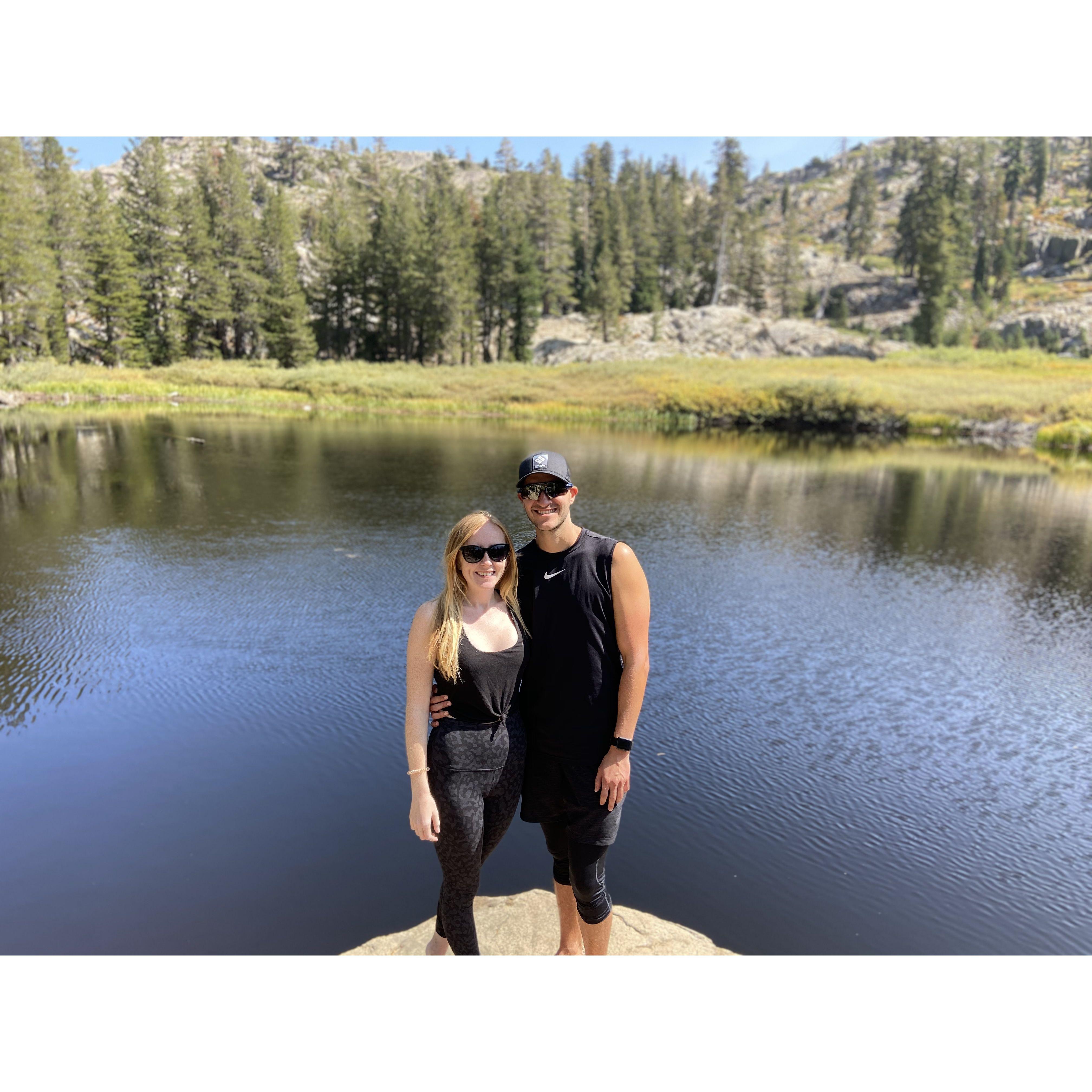 An "easy" hike in Lake Tahoe, 2020