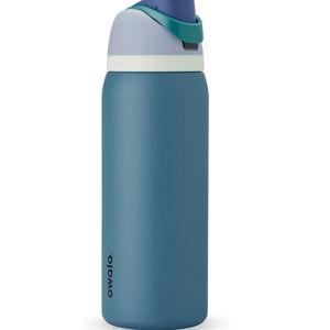 32 oz Color "Denim" Owala FreeSip Insulated Stainless Steel Water Bottle with Straw, BPA-Free Sports Water Bottle, Great for Travel, 32 Oz, Denim