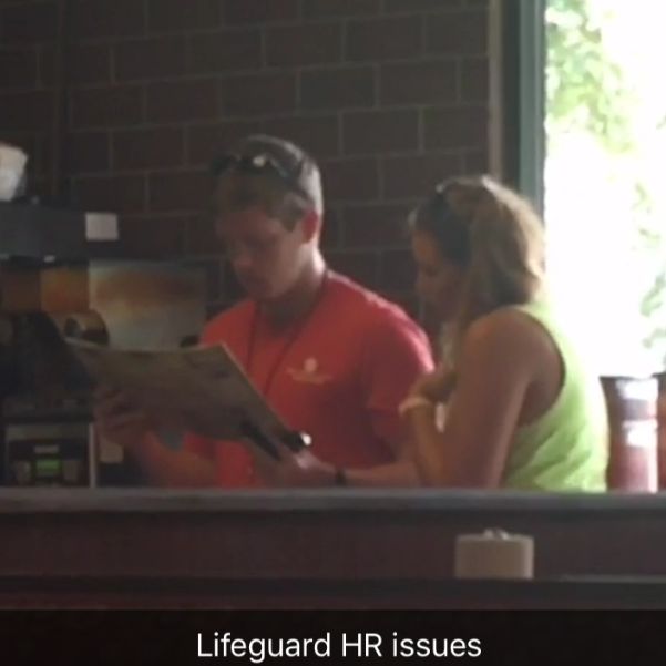 Spotted in public by a funny coworker