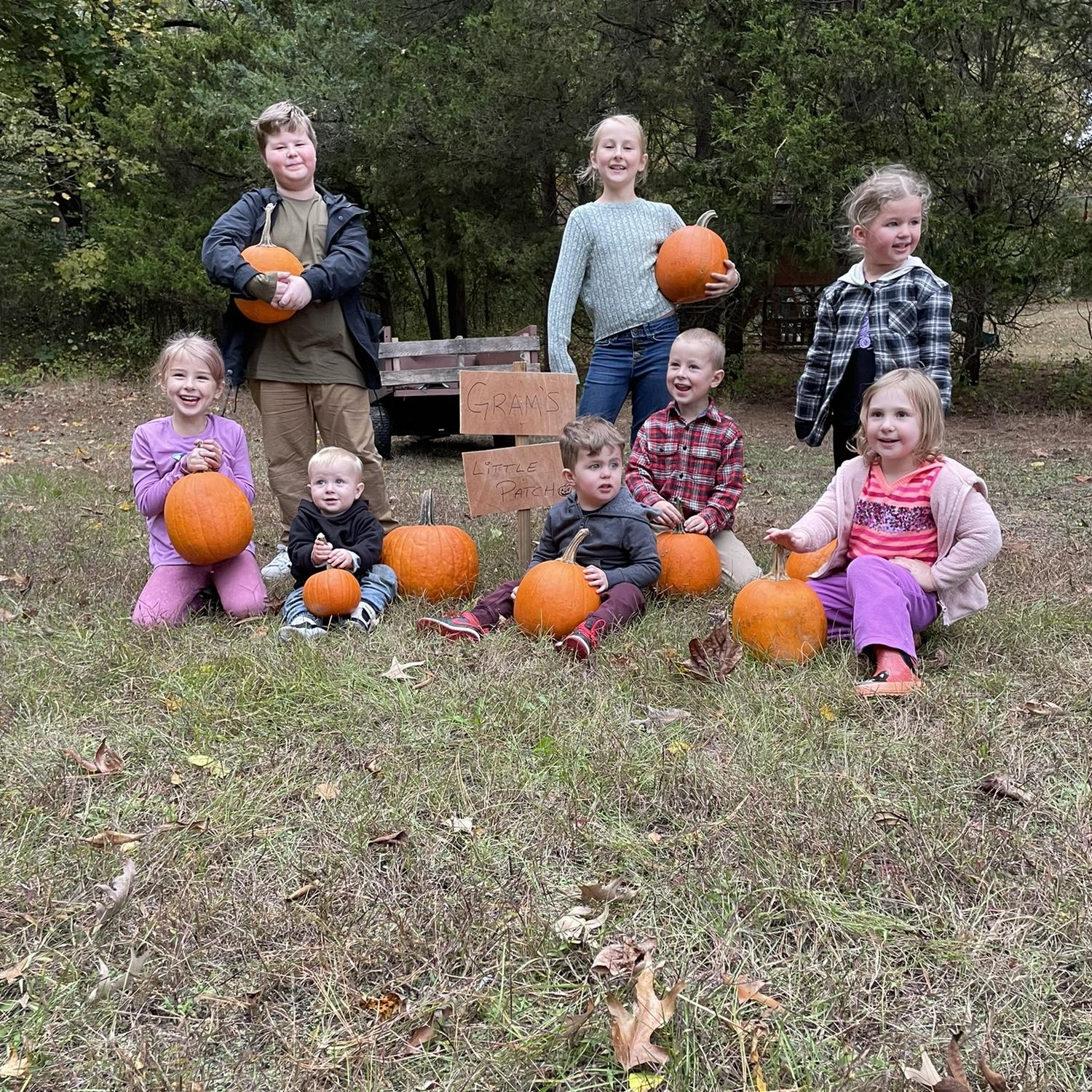 Some of the at Buds Pumpkin Patch
