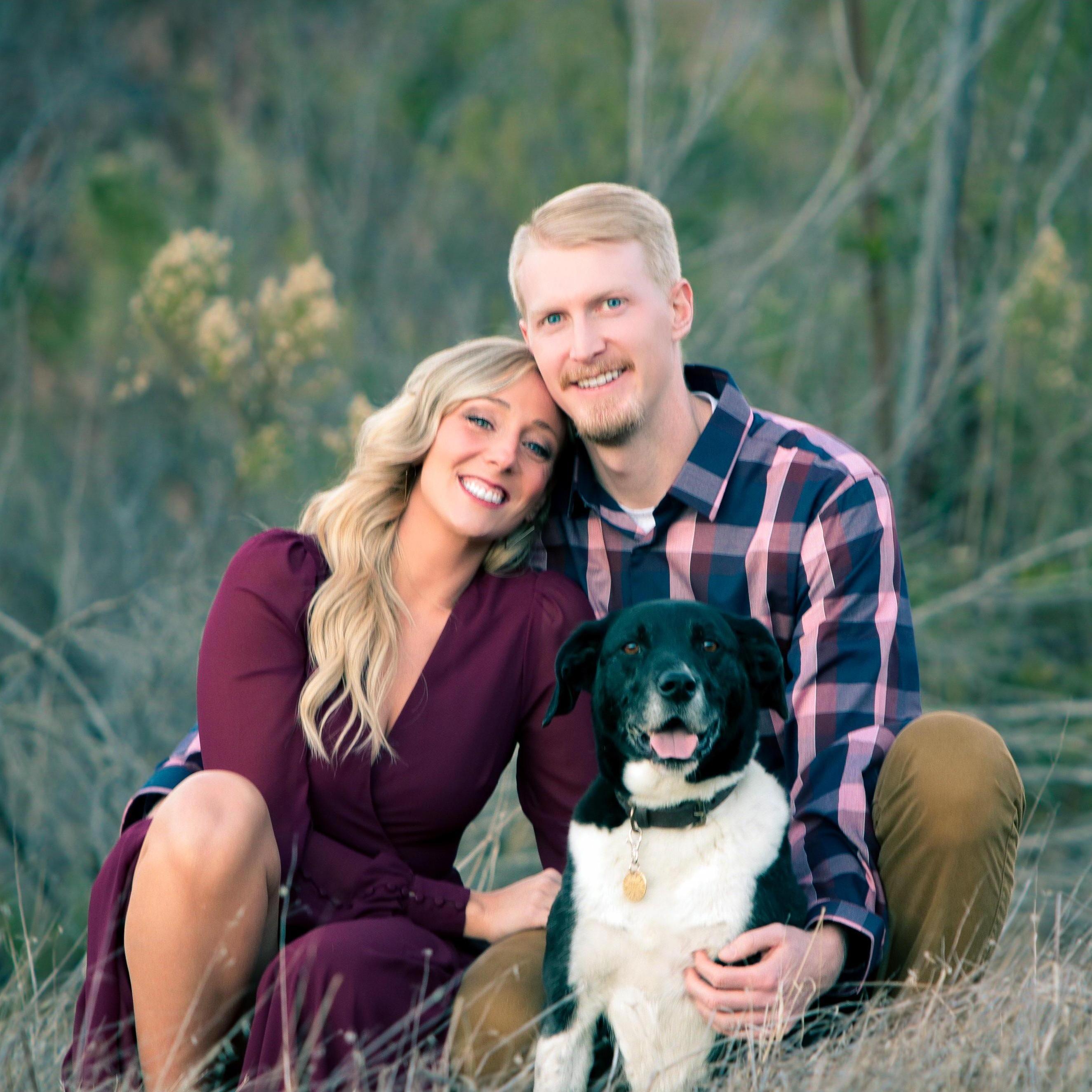 Our happy little family. 
Pictured - Meeko. Lorraine's Border Collie rescue.
Not pictured - Mavis. Our newest addition to the family. An adorable German Shepard baby girl we rescued in January 2020.