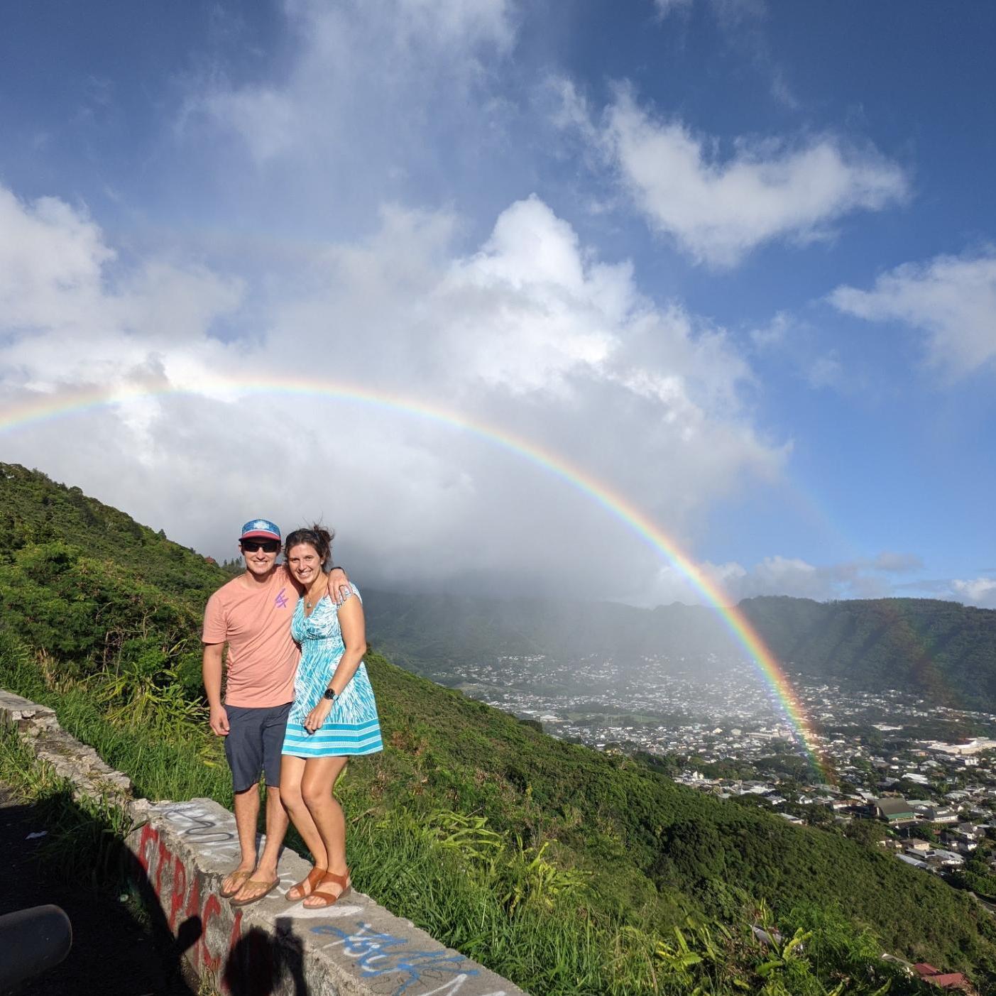 Mānoa Valley joining us in our engagement celebration