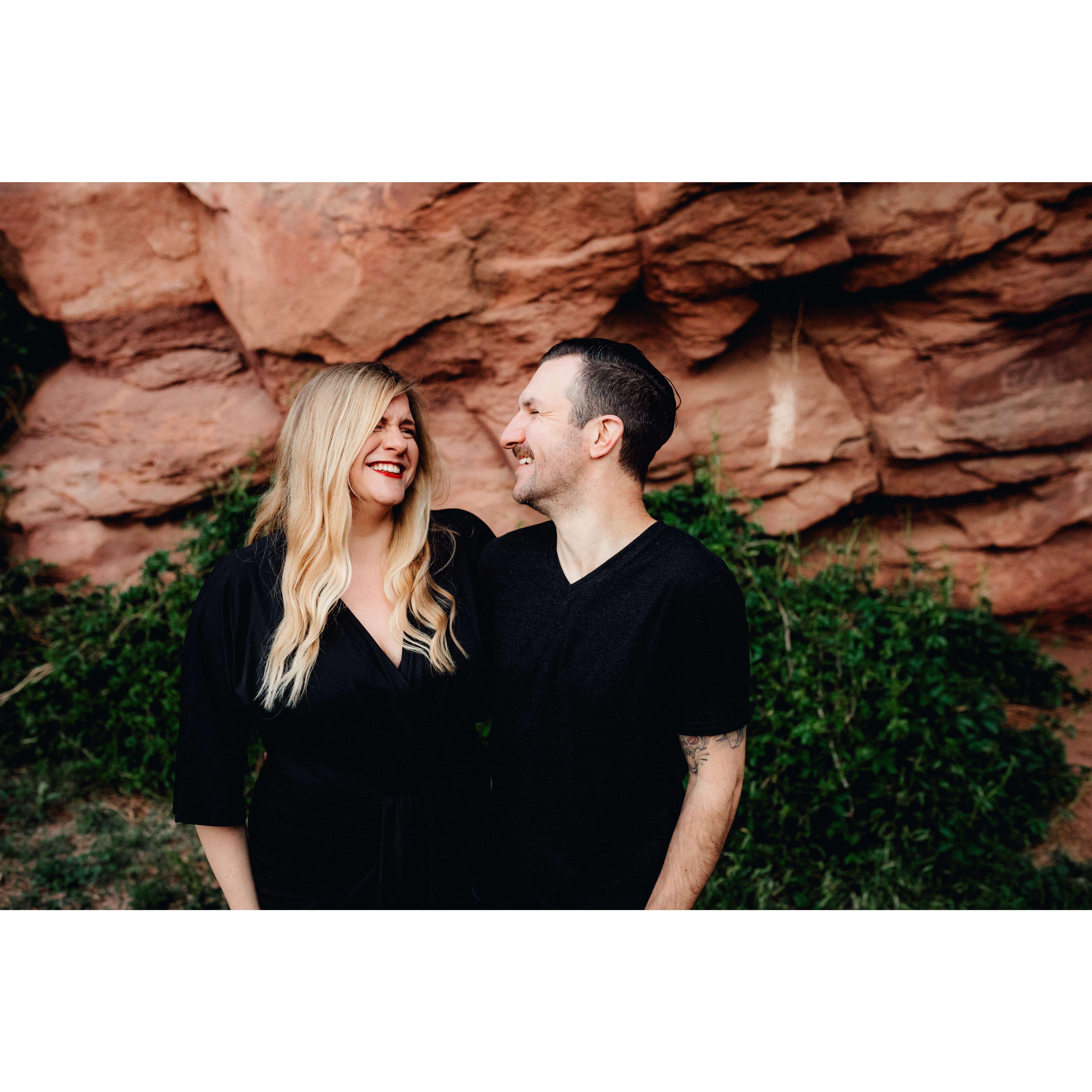 ... & making each other laugh.