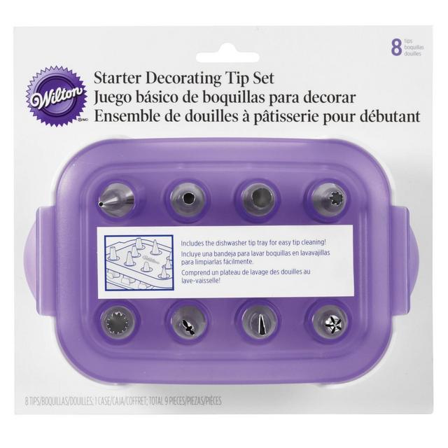 Wilton 9pc Starter Decorating and Piping Tip Set