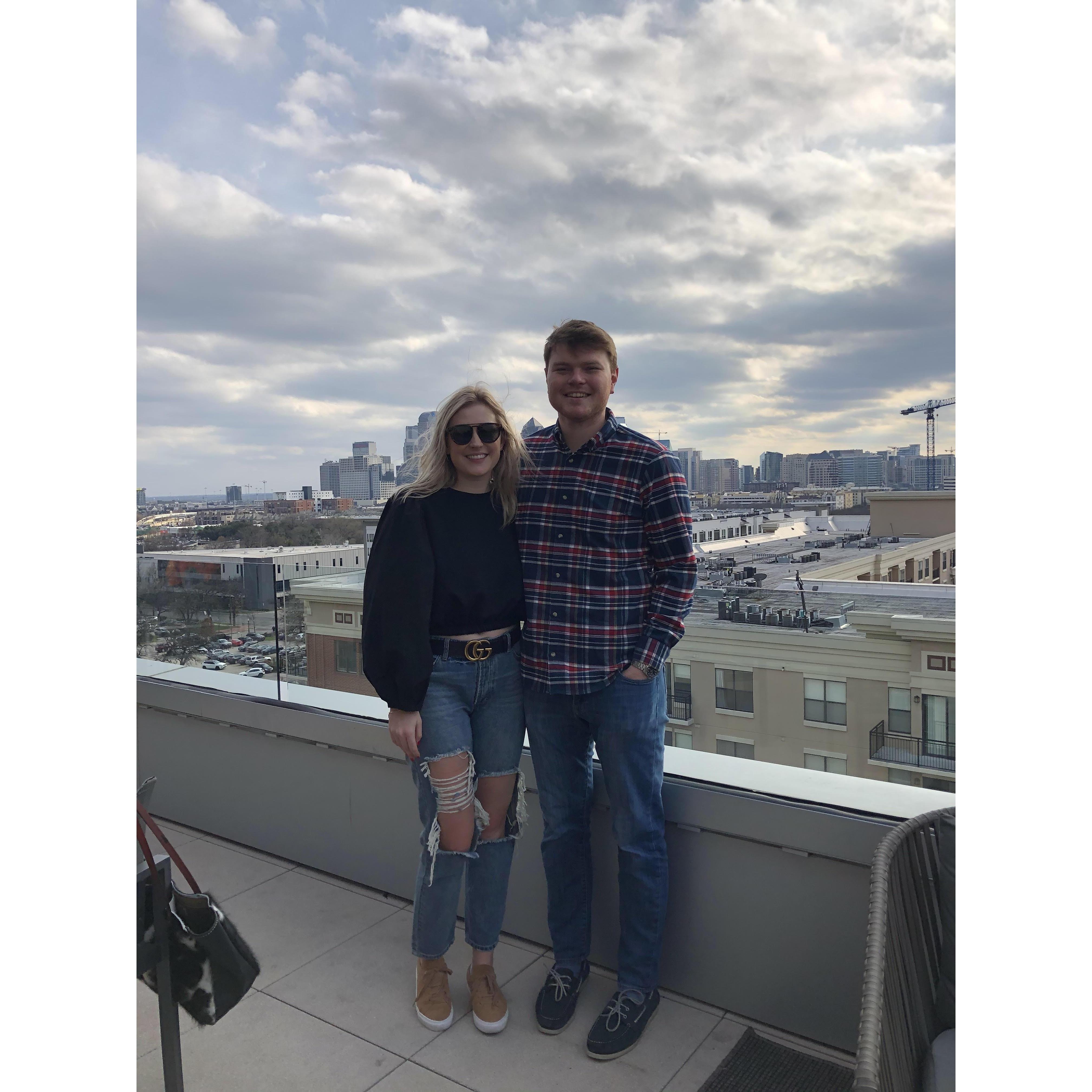One of our fav rooftop bars in Dallas!