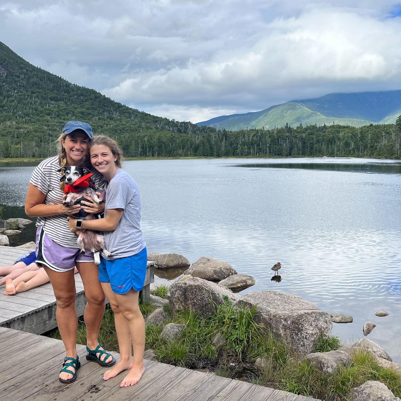 Traveling to Vermont where Eliza grew up going every summer!